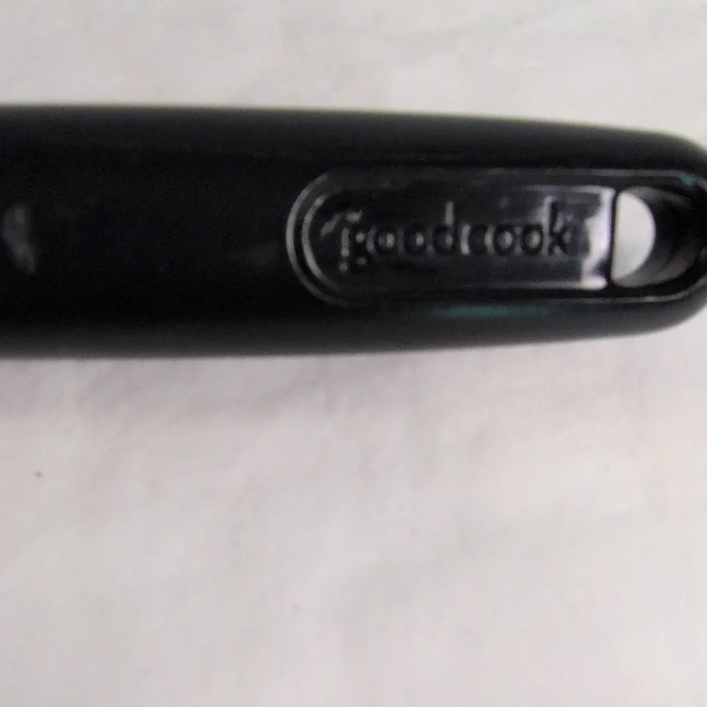 GoodCook Slotted Spatula, Black Plastic Handle & Metal,‎ Kitchen Utensil